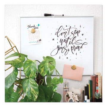 U Brands Magnetic Dry Erase Board, 20 X 16, White freeshipping - TVN Wholesale
